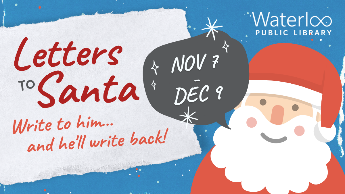 Letters to Santa: Write to him and he'll write back - Nov 7 to Dec 9